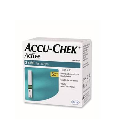 Buy Accu-Chek Active Blood Glucose 100 Strips Online in