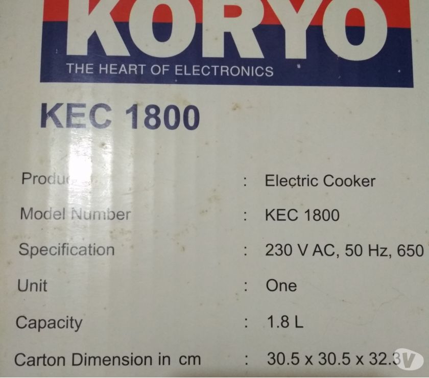 Gently used electric cooker Bangalore