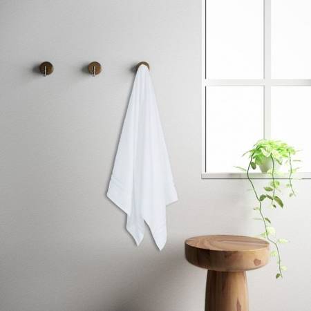 Shop for Welspun Quik Dry White Bath Towel