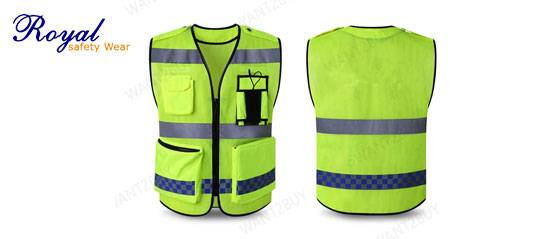 Green Safety Reflective Vest