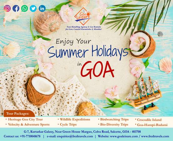 Enjoy Your Summer Holiday in Goa