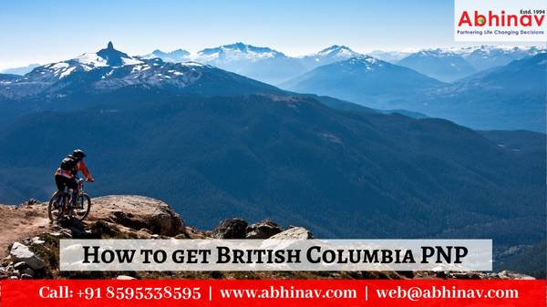 How to get British Columbia PNP