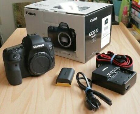 My Canon EOS 6D Mark II with 24mm to 105mm in box