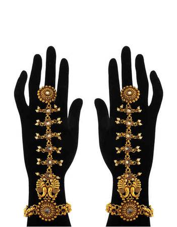 Buy Ring Bracelet & Bridal Hath-Phool Online at Anuradha Art