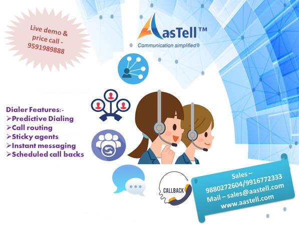Avail better Calling Solutions with AasTell Dialers!!