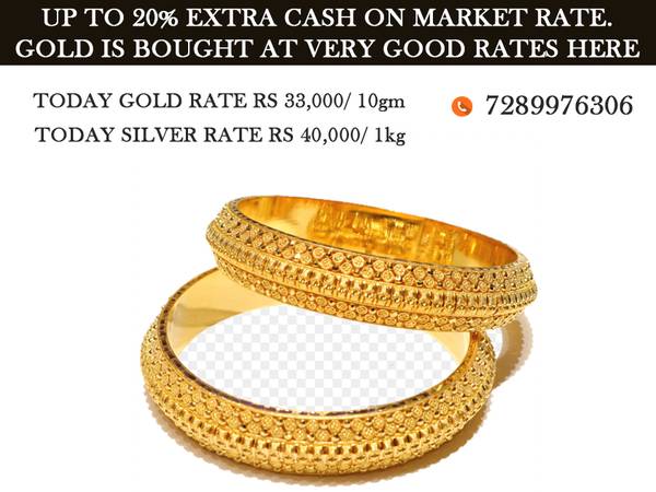 Need Cash to sell gold Buyer In Noida