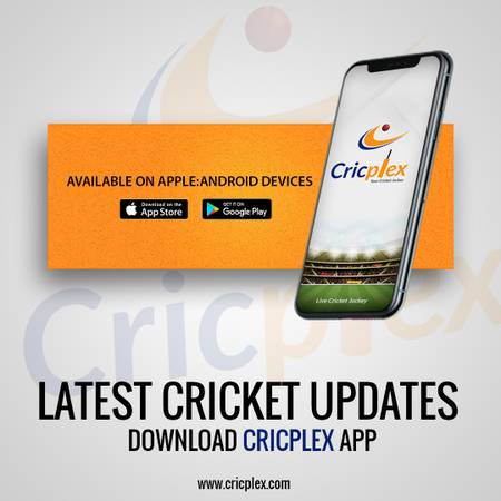 Update Live Cricket Scores On cricplex App