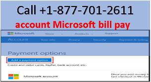 account Microsoft bill pay