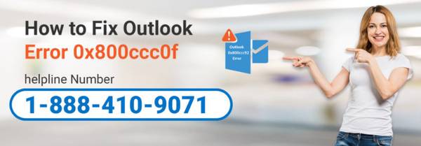 How to Fix Outlook Error 0x800ccc0f ?