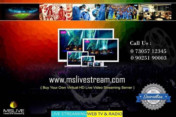 Online Live Video Streaming Chennai