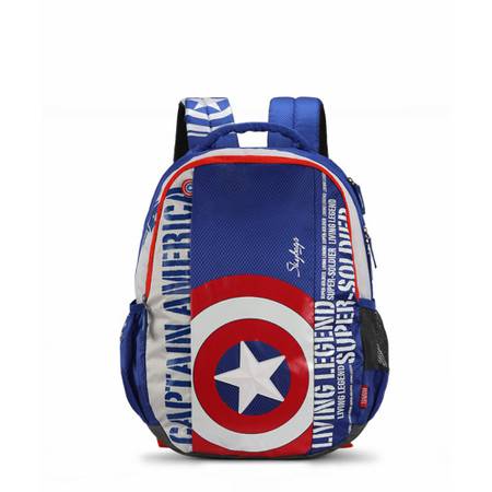 Skybags SB Marvel Blue Colour Captain America School Bags