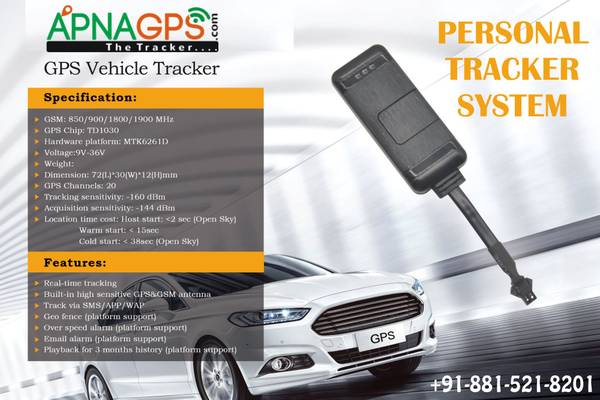India’s Best Personal Vehicle Tracking System APNAGPS