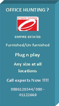  sq.ft, Commercial office space for rent at white field