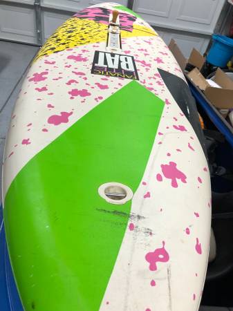 Fanatic W’Surf Board,6 Diff. Sizes Sails, 3 Booms and a