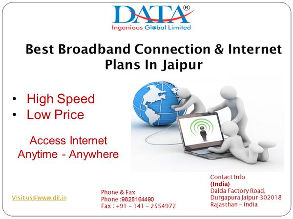 Best Broadband Connection & Internet Plans In Jaipur