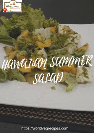 HAWAIiAN SUMMER SALAD Very Healty Salad