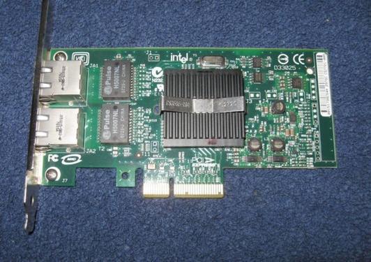 Dell 0X3959 X3959 Intel Pro/1000 PCI-e Gigabit Dual Port LAN