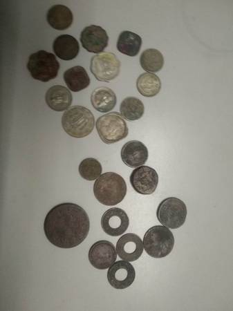 Mughal and British era coins