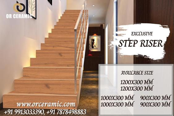 Color Step Riser Manufacturer of Stair Riser Floor Tiles