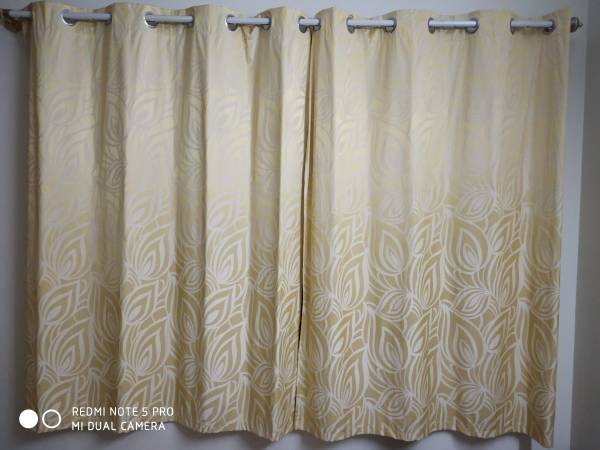 Homecenter complete blackout pair of window curtains for