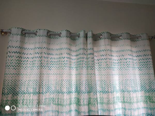 Homecenter 100%cotton 2window curtains for sale