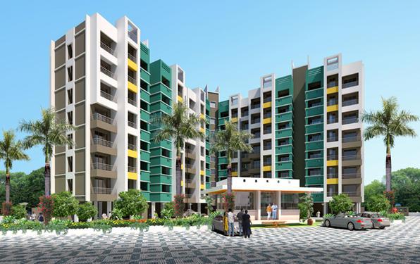 Om Sai Complex II - 1 & 2 BHK Apartments on sale