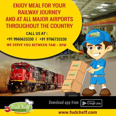 Food Delivery in train at Ahmednagar - Fudcheff