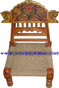 Jodhpur handicraft furniture online Pidda chair