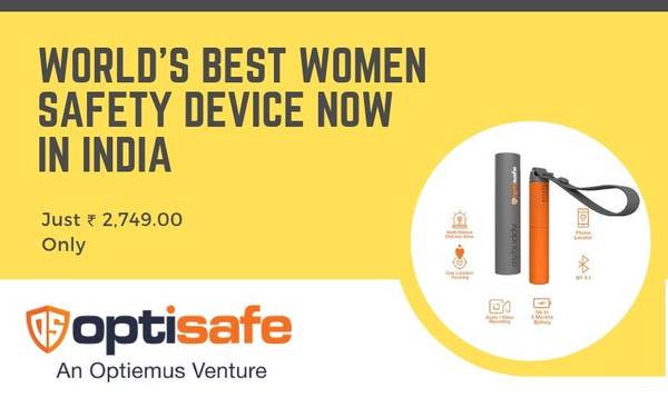 World’s Best Women Safety Device Now in India – Optisafe