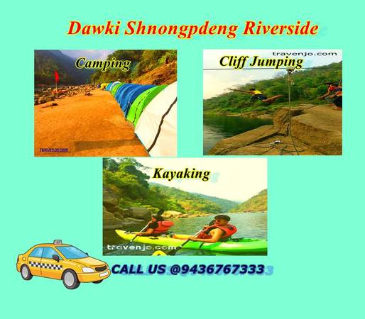 Camping at Dawki Shnongpdeng