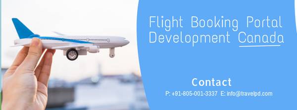 Flight booking portal development Canada| TravelPD