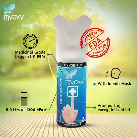 Buy MyOxy Portable Oxygen Can Online, Pure Oxygen Can with