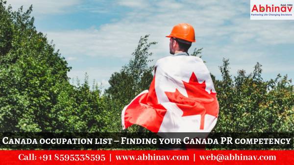 Canada occupation list – Finding your Canada PR competency