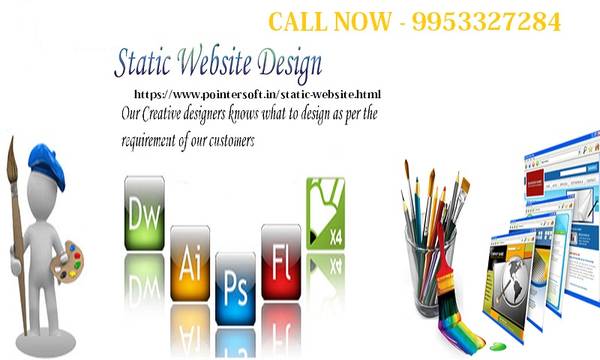 Attractive static web design