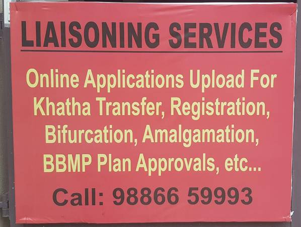 LIAISONING SERVICES at Bangalore