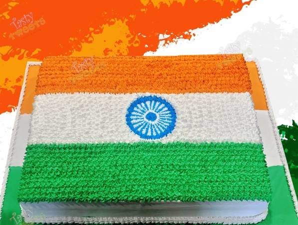 Independence Day Cakes @ Tasty Tweets | Indian Flag Cakes
