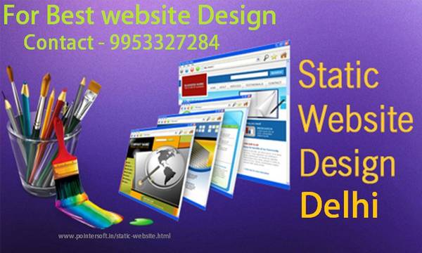 Digital static website Design company Delhi