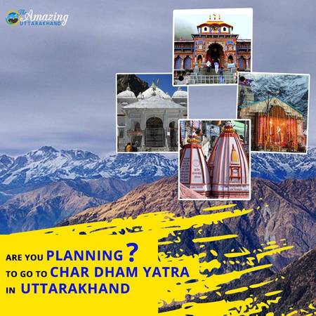Book your Chardham yatra  on The Amazing Uttarakhand
