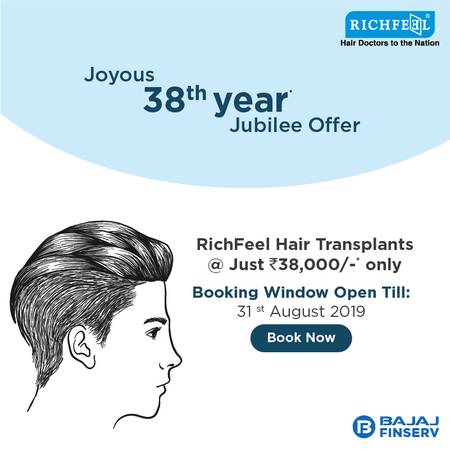 RichFeel Hair Transplant @/- only