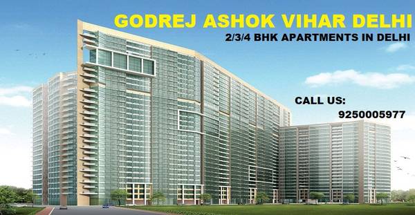 Prebooking open for Flats in Godrej Ashok Vihar Delhi