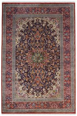 Beautiful Neel Chakra Ardabil Wool Carpet