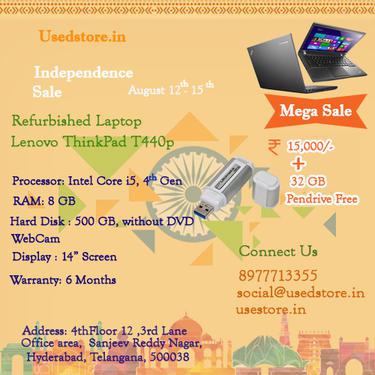 Refurbished Laptops Independence Offer Sale