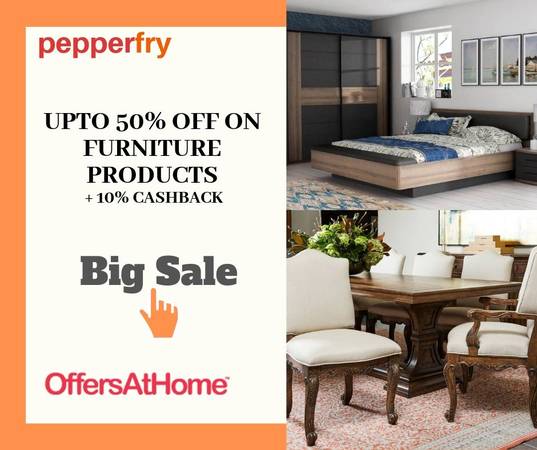Pepperfry Coupons, Pepperfry Offers, Promo Code |
