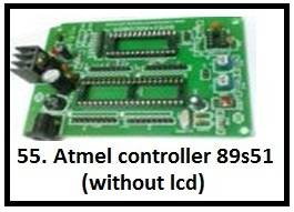 Atmel controller 89s51 (without lcd)