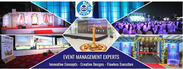 Event Management Company in Pune for Corporate Events, Blue