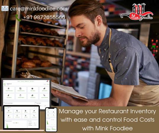 Mink Foodiee Inventory Control System