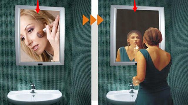 Digital Advertising Magic Mirror