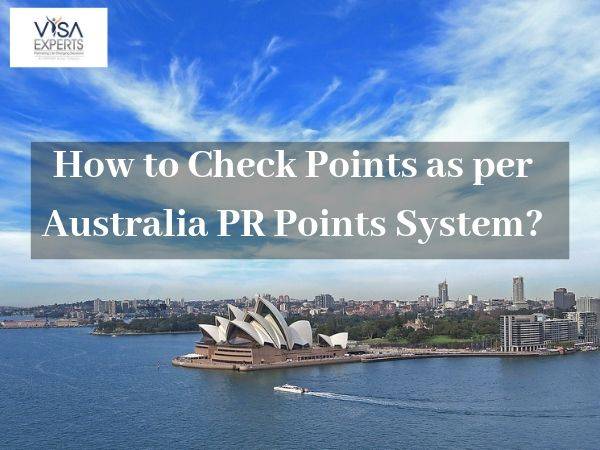 How to check points as per Australia PR Points System?