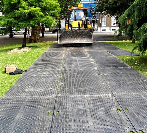 Ground Protection Mats and Temporary Access From Ground