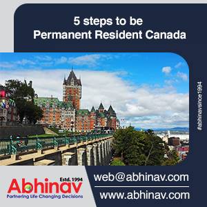 5 steps to be permanent resident Canada